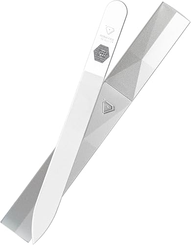 Miniatura 11 de Bona Fide Beauty, limas de uñas, cristal checo genuino, lima de uñas de vidrio cristalino con la manga plástica.