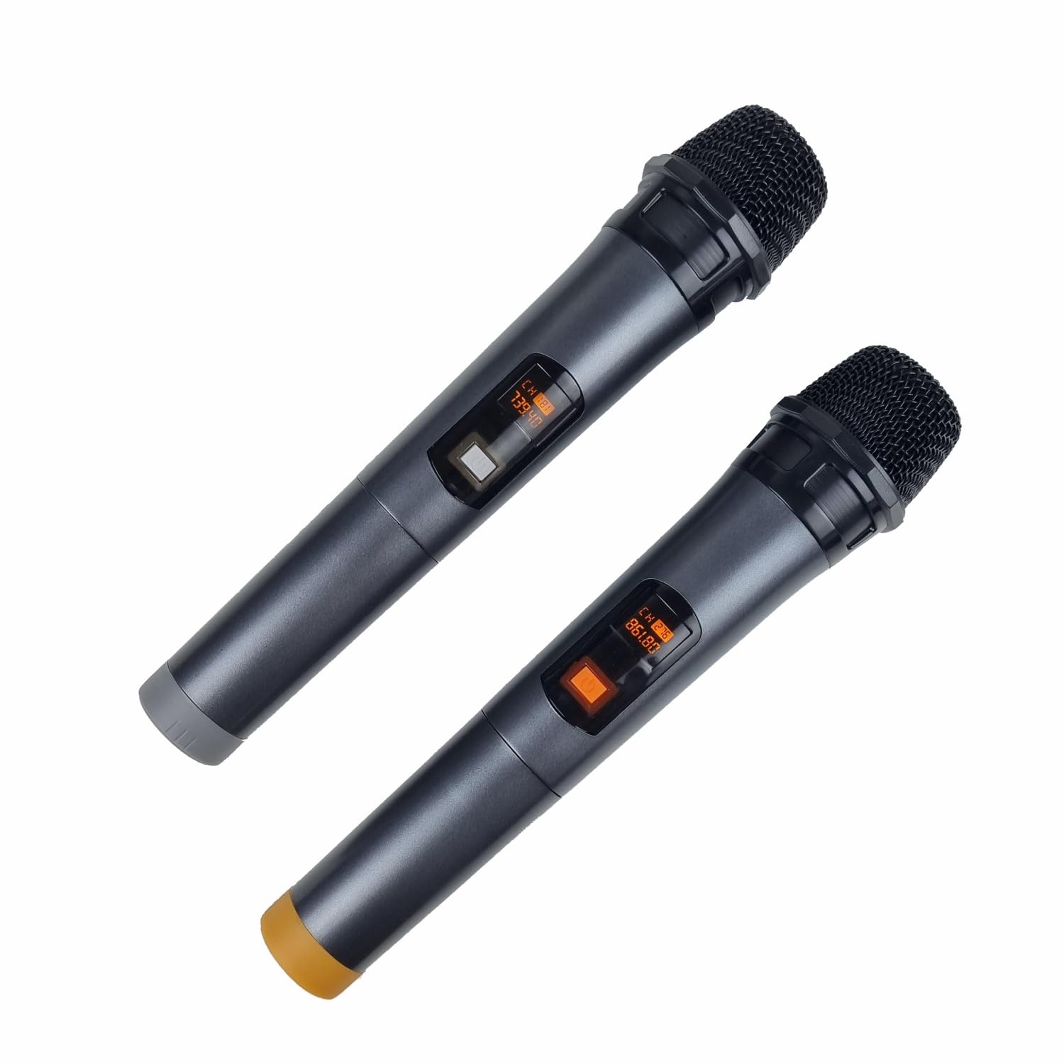 Extreme Sound Coppia Casse Audio Attiva e Passiva DJN 12 con coppia Microfoni Wireless,Bluetooth, 2000W Potenza Musicale - Perfette per Karaoke, Feste ed Eventi - Altoparlanti da 31 Cm, luci led