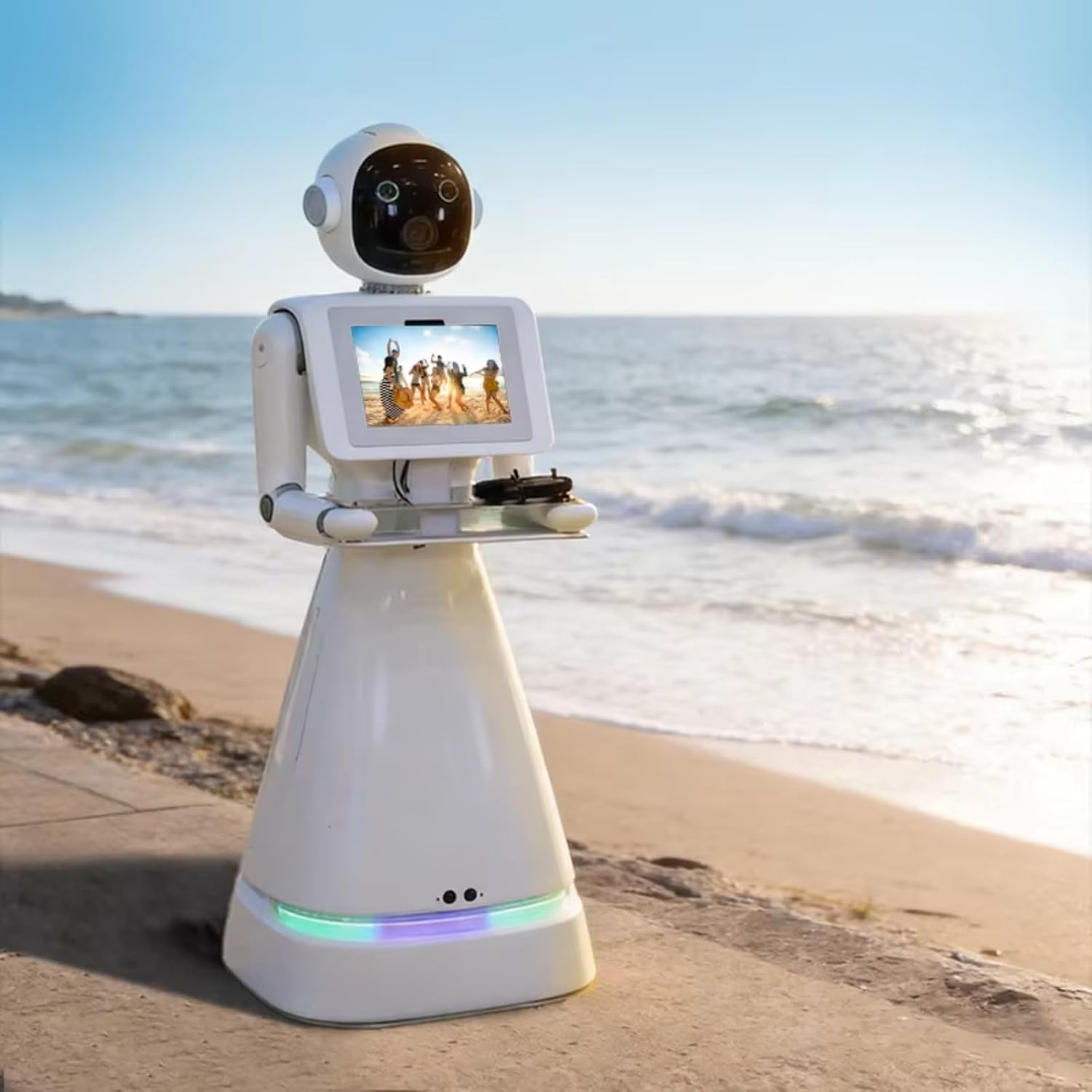 360 Photo Booth, Ring Light Selfie Kiosk with AI Instant Print, Professional Lighting & Automatic Operation for Wedding Party Event Birthday Celebration