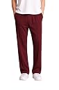 SANE ORIGINALS Mens Loose Fit Mid Rise Casual Trousers Pants || Oversized Stylish Track Pant Wine gallery image