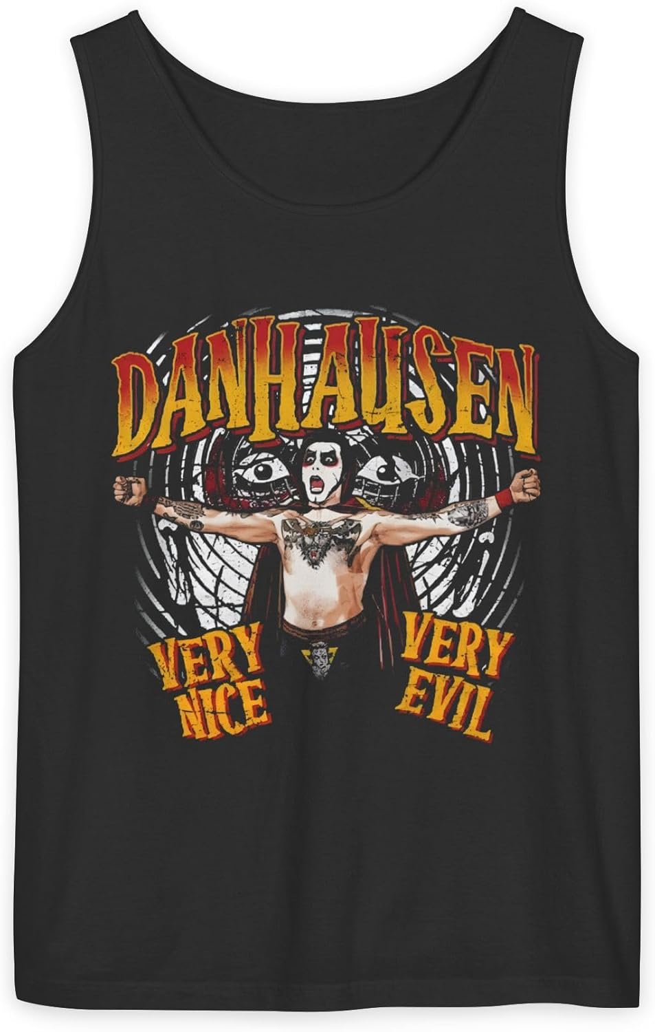 Danhausen Very Nice Very Evil Tank Top Pro Wrestling Tank Top for Man Woman