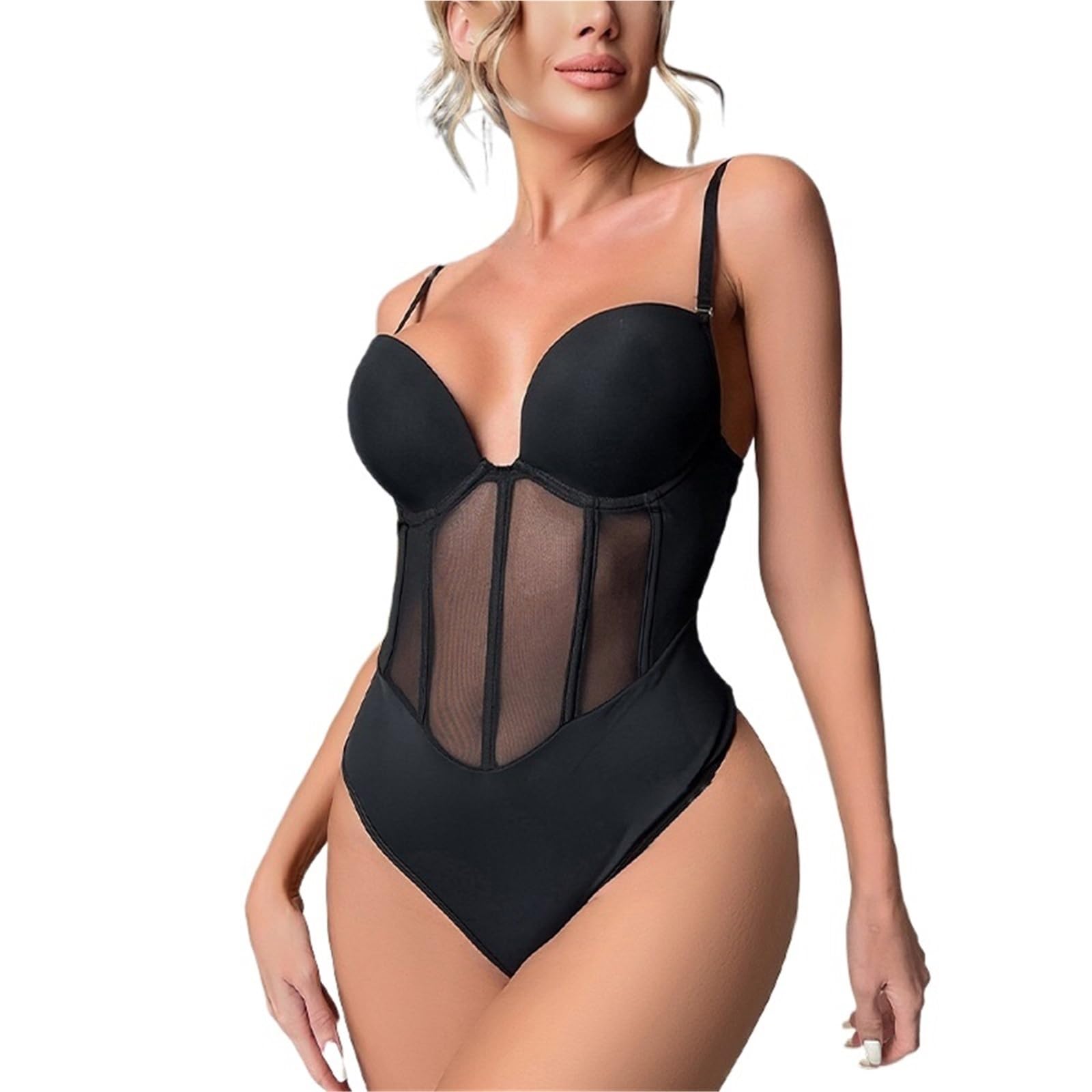 Shapewear Donna Intimo Body Shapewear Guaine Corsetto Abito da Donna Guaina Modellante Completa