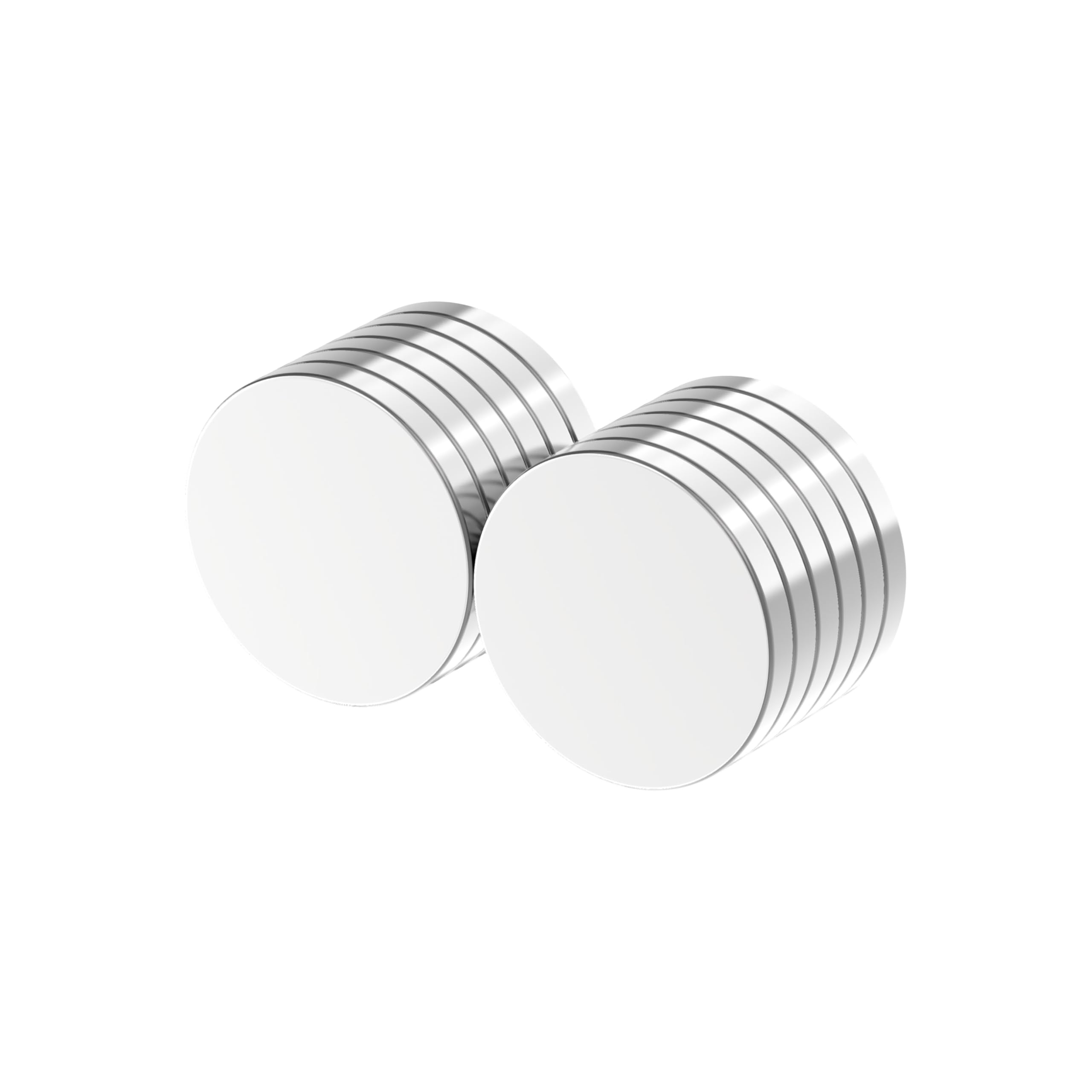 N52-18x3mm - 20 Pack, Very Powerful Rare Earth Magnets, Silver Super Strong Neodymium Disc Magnets for Fridge, DIY, Building, Scientific, Craft, Office,Heavy Duty Round Mighty Magnet — Amazon image 10