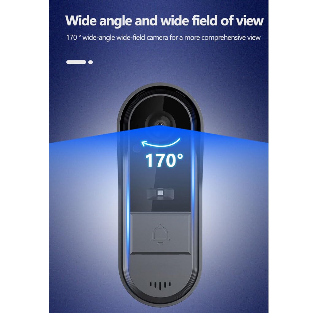 Campanelli impermeabili per la casa con video HD, campanello