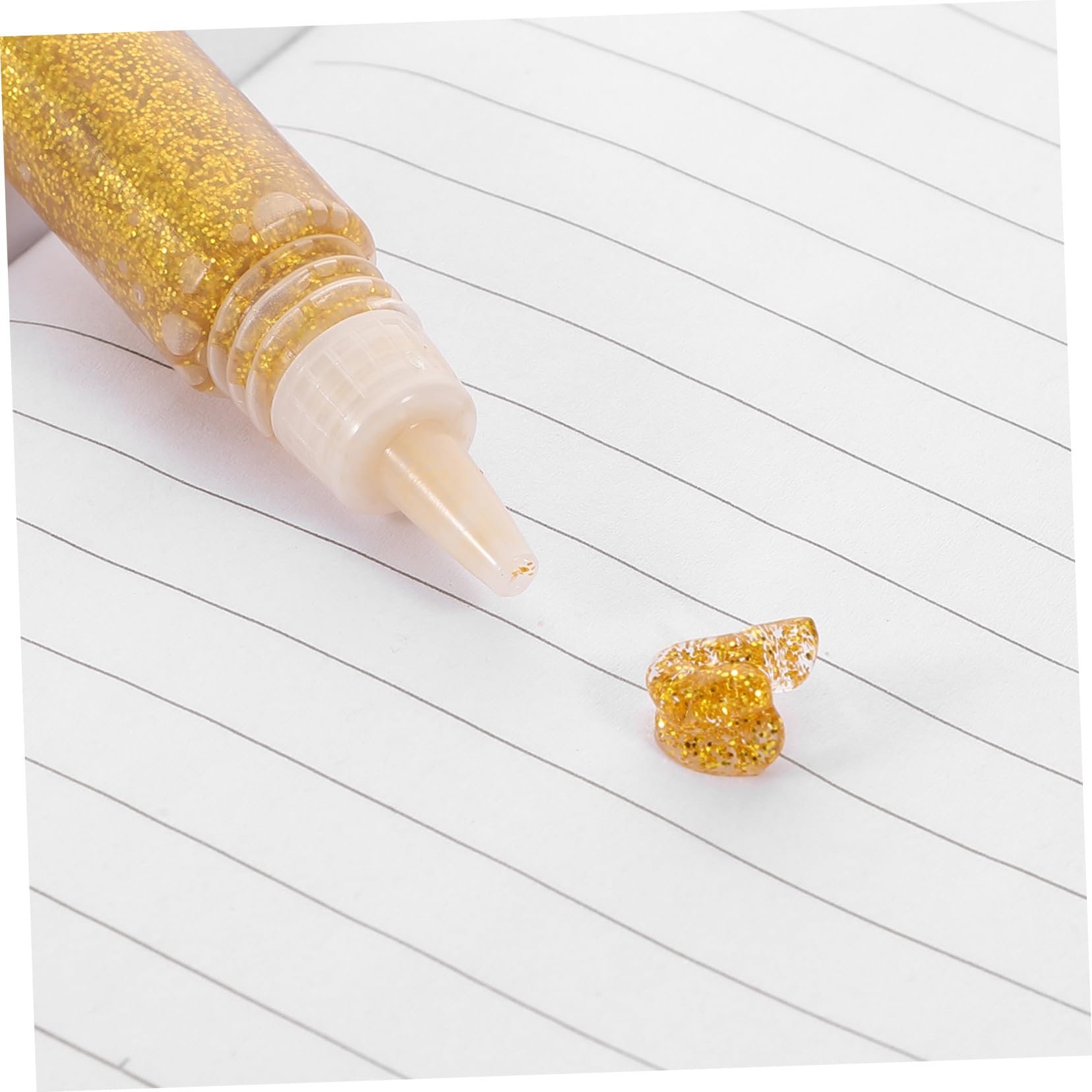 Glitzer Klebestifte Gold 50 Stück 10 Ml Für Kinder Basteln Malen Selbstgemacht Kunstprojekte Präzise Anwendung