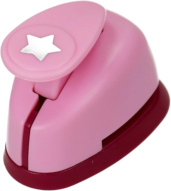 EFCO Punch XS Star 9 mm, Pink, 20 x 10 x 4 cm