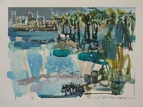 Bahrain Bay II Poster Print - Erin McGee Ferrell (24 x 18)