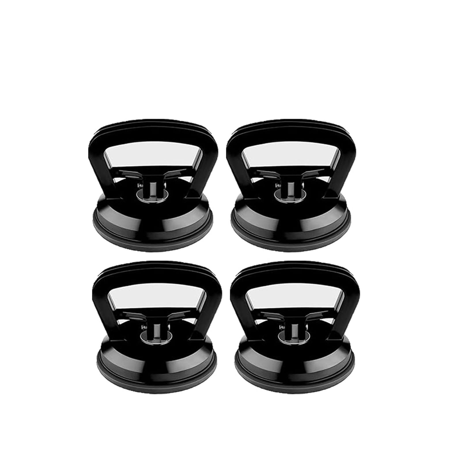 Leprem Nero 4Pcs Glass Heavy Duty Suction Cups Car Dent Repair Strong Suction Cup Car Bump Puller(Nero)