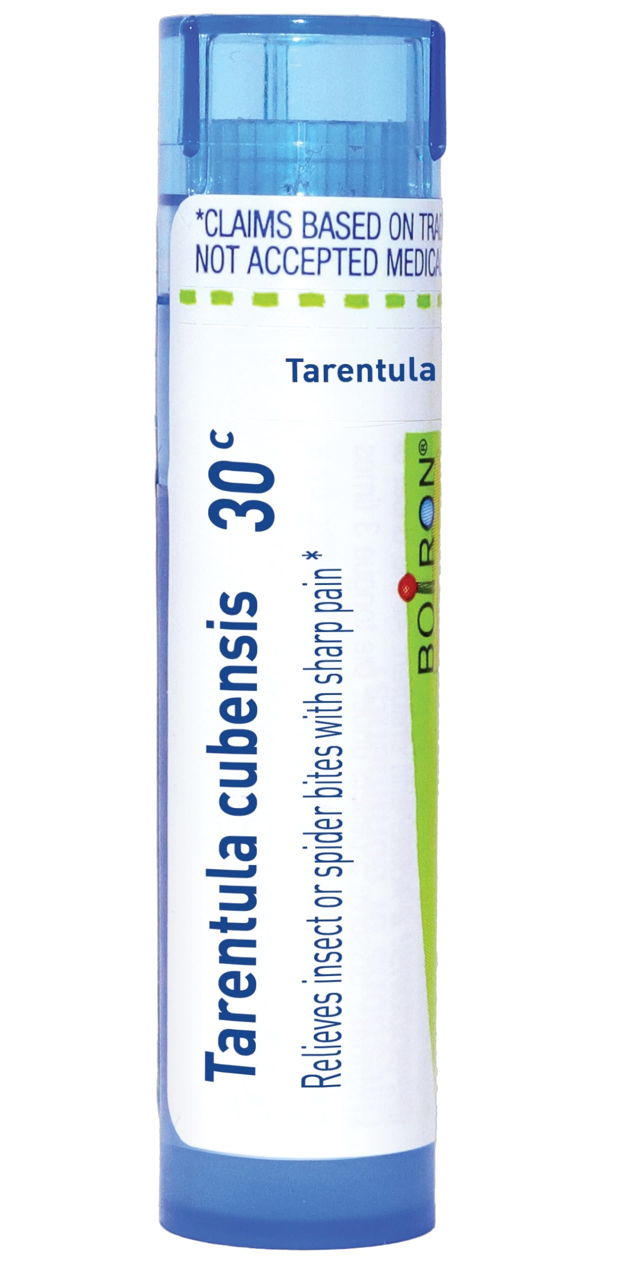 - Boiron Tarentula Cubensis 30C for Insect or Spider Bites with Sharp Pain - 80 Pellets