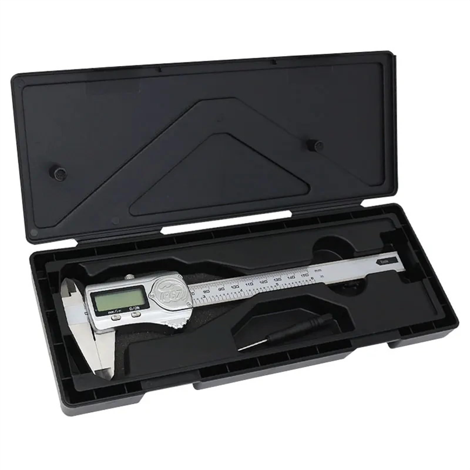 IP67 wodoodporne suwmiarki cyfrowe suwmiarka elektroniczna ze stali nierdzewnej Tester średnicy wysokość narzędzie do pomiaru głębokości(0-150mm)