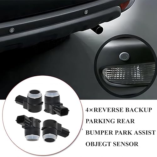 Miniatura 5 de Sensor de respaldo, respaldo inverso, estacionamiento, parachoques trasero, sensor de objeto de asistencia de estacionamiento, compatible con Buick