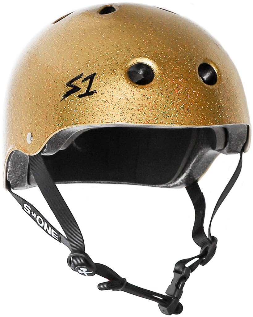 S-ONE Protection - Casque Lifer Gold Gloss Glitter - Taille M