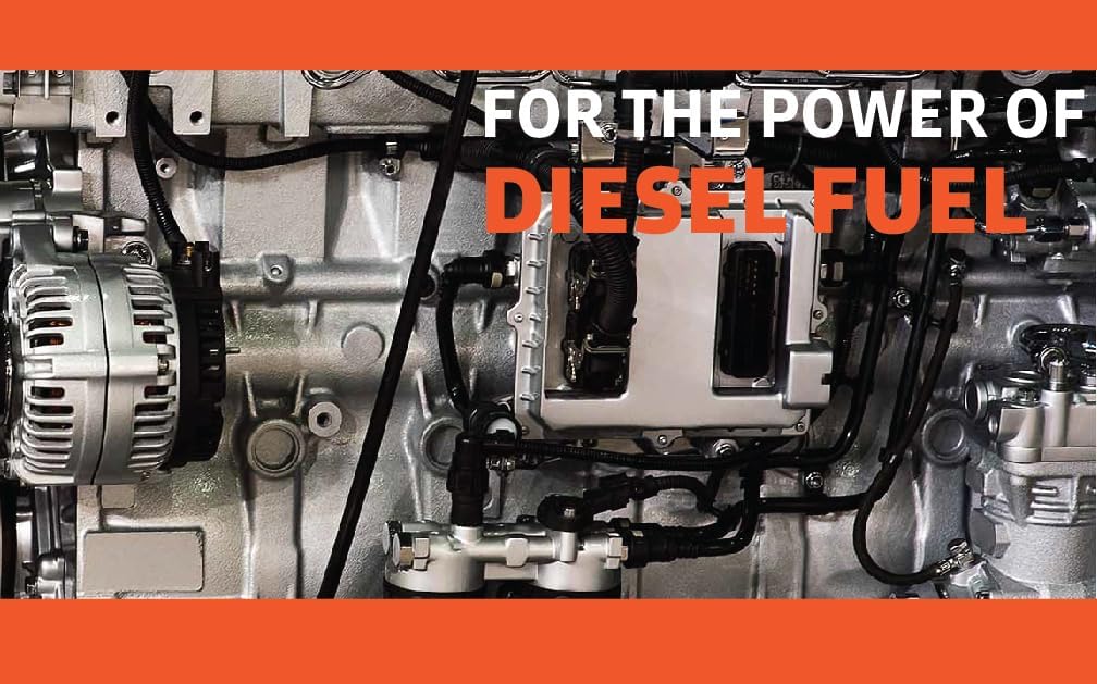 Diesel Fuel Filter - Pack of 1 - Compatible with 2014-2018 Dodge Ram ProMaster, 2014-2019 ProMaster 2500 & 3500 - Replaces O.E. 68223662AA; Cross reference Wix WF10433 - Automotive Parts Replacement