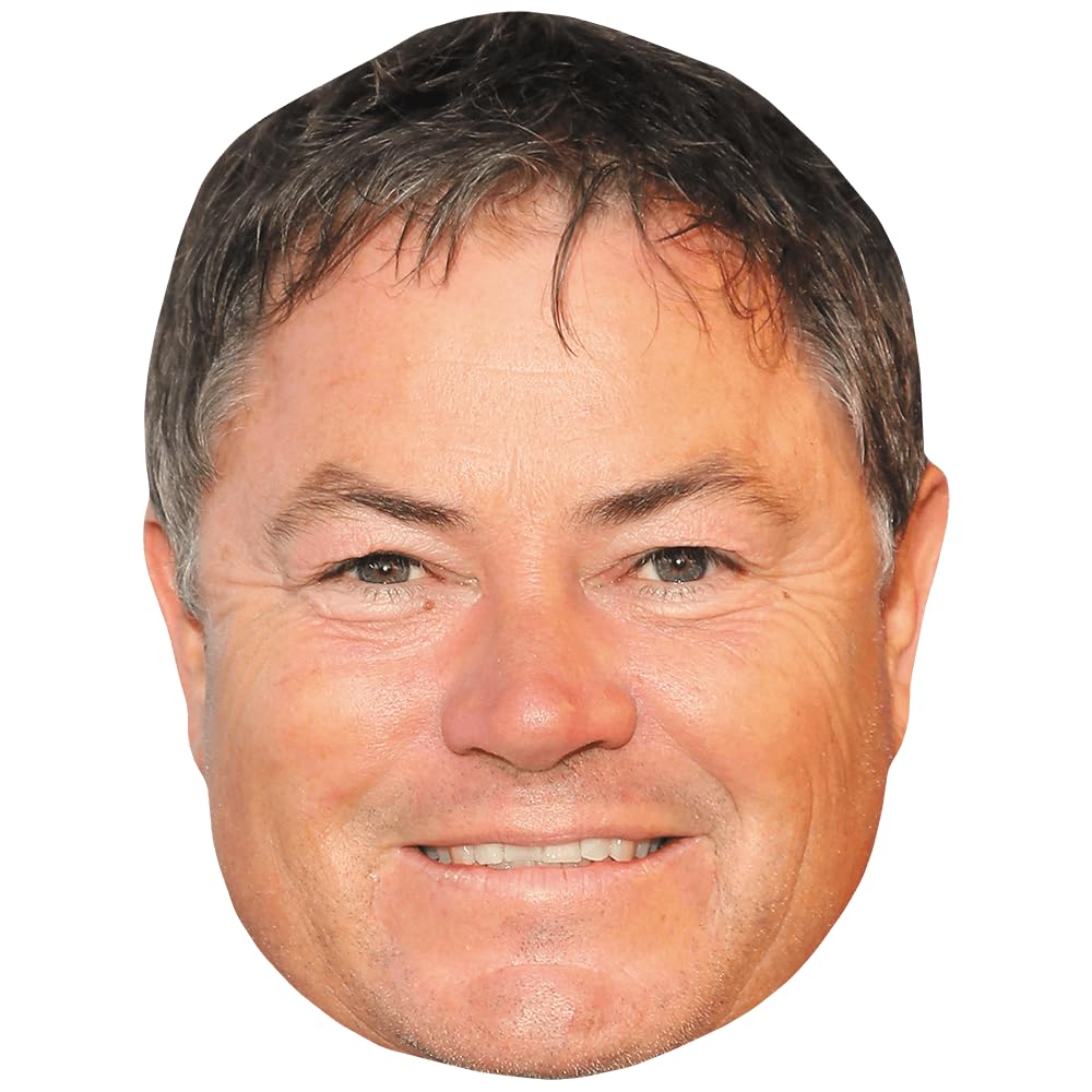 Celebrity Cutouts Lifelike Mike Brewer (Smile) Celebrity Mask, Flat Card Face, Fancy Dress Mask
