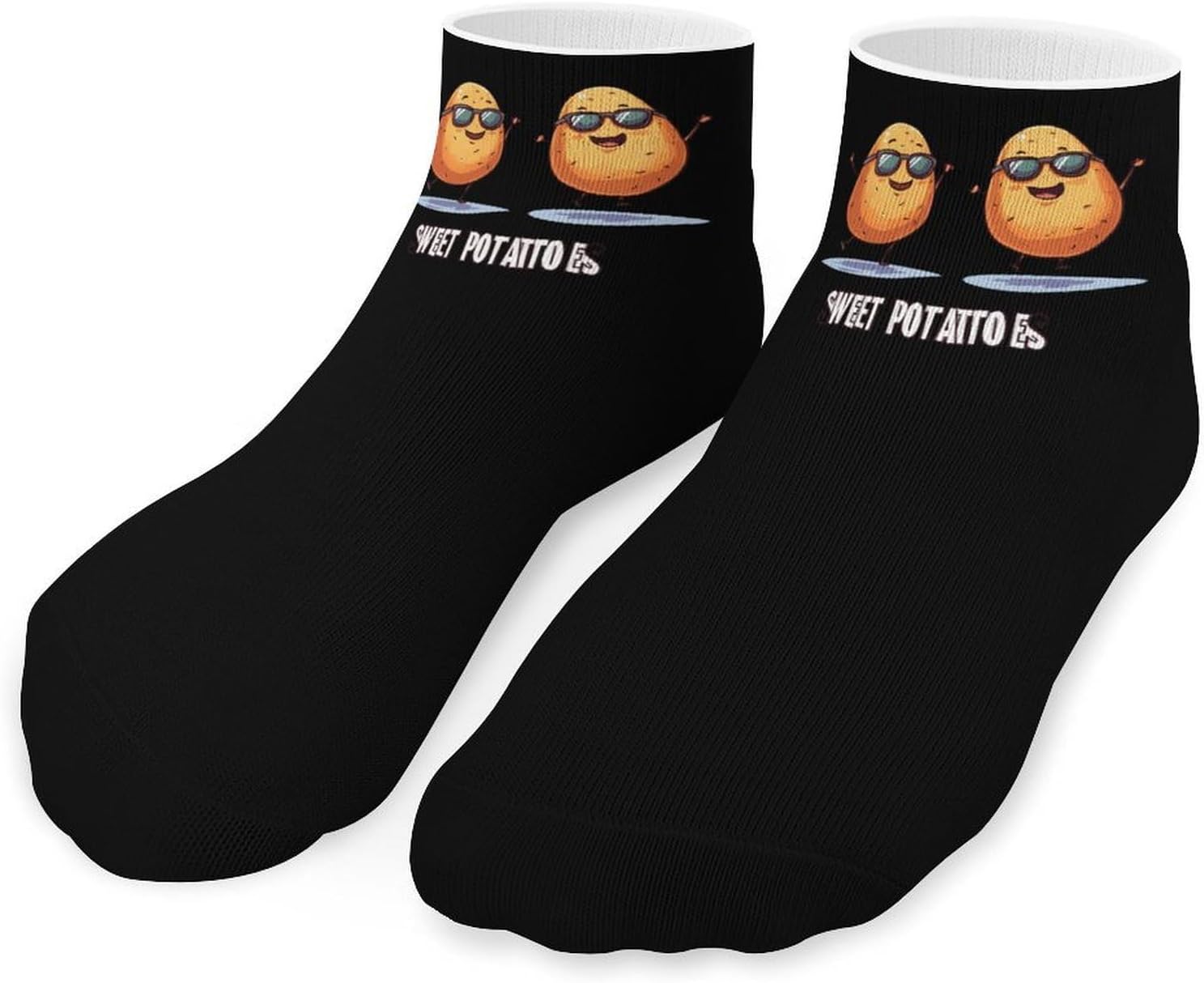 Sweet Potatoes Ankle Socks for Men Women Low Cut Crew Sock Casual Sports Clothing