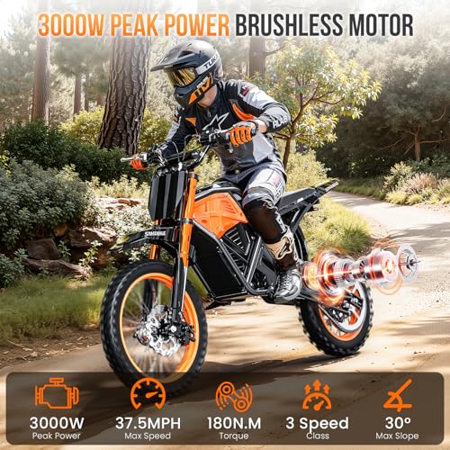 Rider on EILLEO Electric Dirt Bike