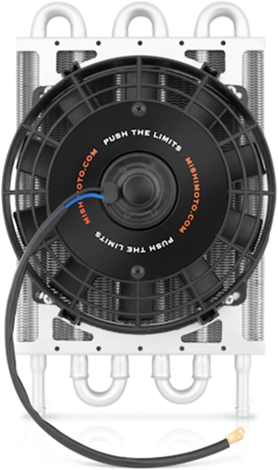 Mishimoto MMOC-F Heavy Duty Racing Transmission Cooler, with Electric Fan for Maximum Cooling, Universal Fit
