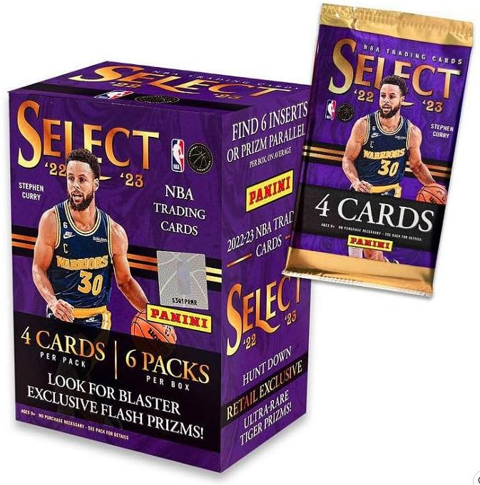 NBA 2022-23 Panini Select Basketball Card Blaster Box Panini Select Basketball Card Blaster Box