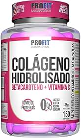 Colágeno Hidrolisado - 150 Cápsulas - Profit, Profit Laboratório