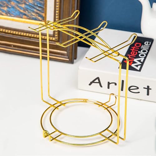 YY YEARCHY Soporte para tazas de café, soporte para tazas de café expreso, escurridor de tazas, organizador de tazas de árbol de metal con 6 ganchos