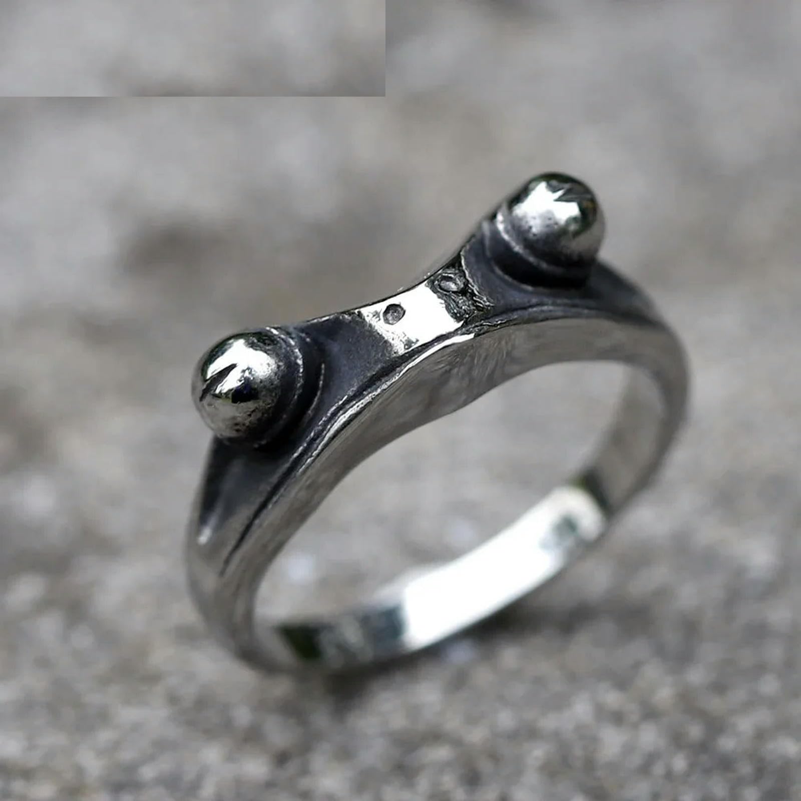 New Men's Rings Simple Frog Toad Animal Ring For Women Fashion Jewelry Gifts Vintage