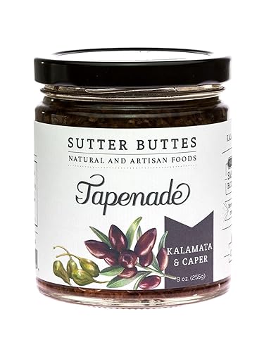 Miniatura 6 de Sutter Buttes Tapenade de aceitunas para untar - Tarro de 9 oz (oliva y parmesano)
