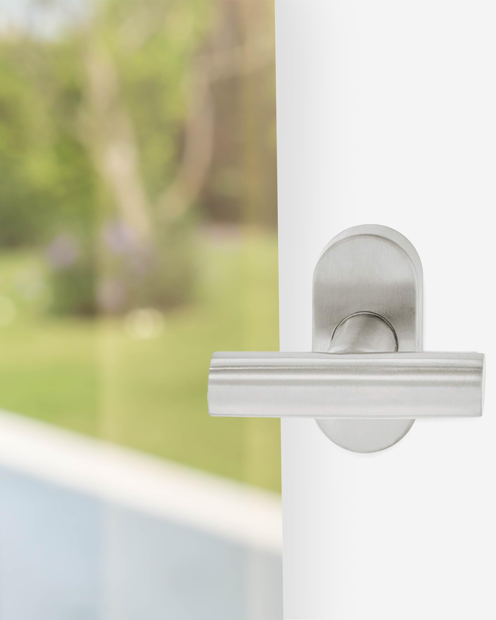 Maniglia Per Finestre Gedotec In Acciaio Inox - Design A L, Senza Cilindro Di Bloccaggio, Per Inclinazione E Rotazione - Foto 11