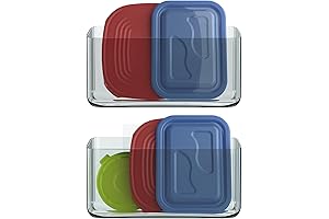 MaraFansie Plastic Lid Organizer Inside Kitchen Cabinet