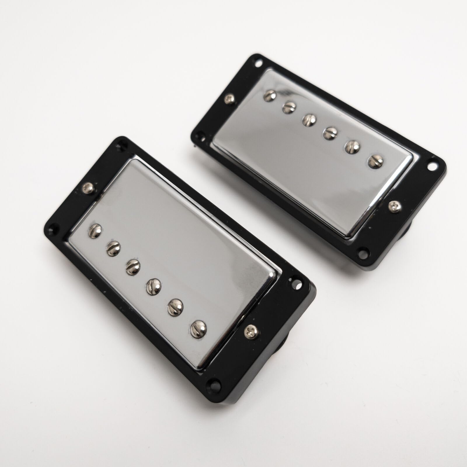 Bezlutowe przetworniki gitarowe Humbucker, z zaciskami szybkozłącznymi – do gitar Gibson Les Paul Style, przetworniki z mostkiem o wysokiej mocy i ulepszenie tonów, części zamienne do przetworników na