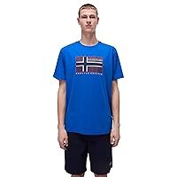 NAPAPIJRI Uomo T-Shirt a Maniche Corte Semiles Grigio XXL