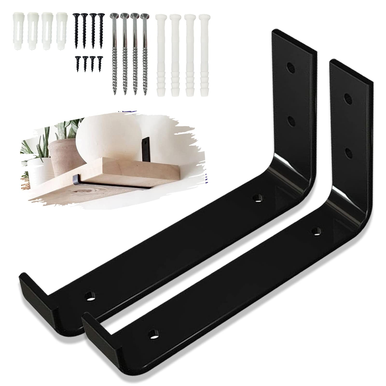 Buy SuQurtom Heavy Duty Heavy Duty, 12 Inch Black Metal Scaffold Board