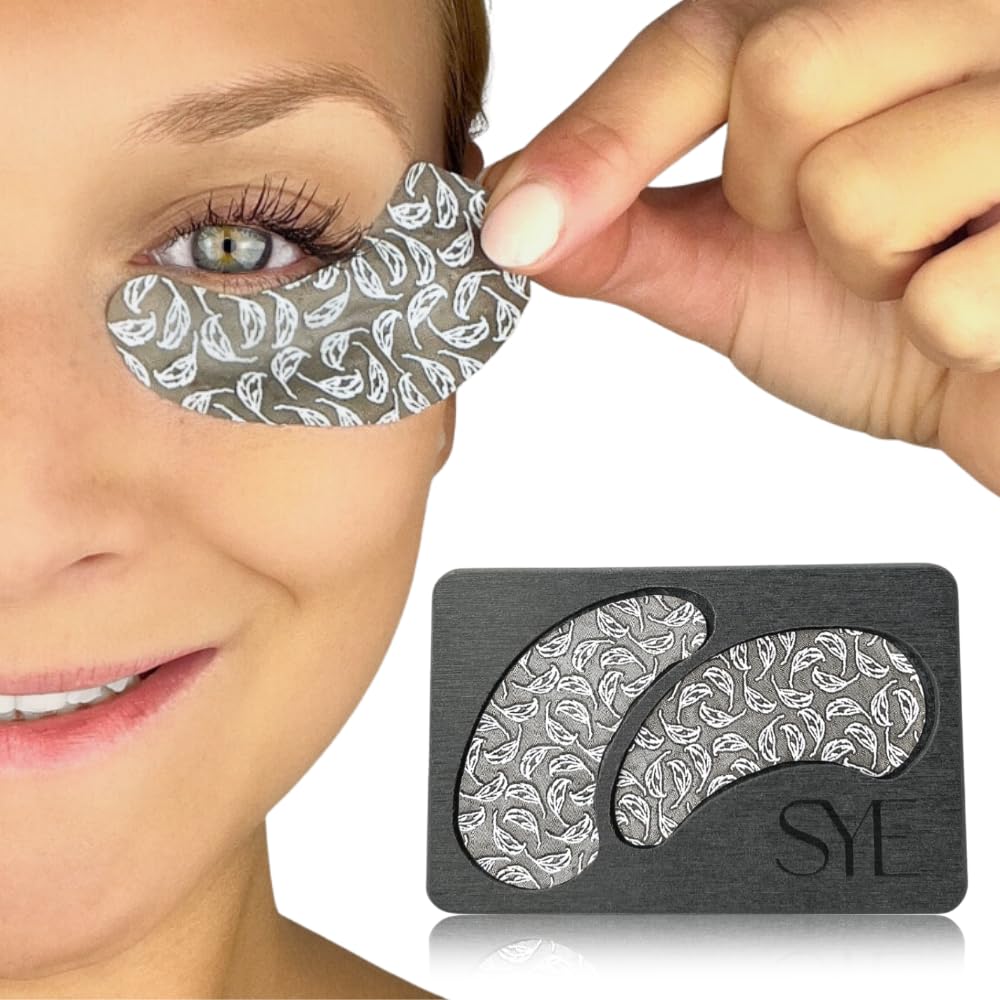 Wiederverwendbare Augenpads für Tränensäcke - Silber-Ionen Wirkung - 99% Silber