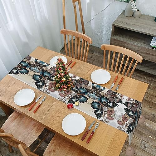 Chemin de table rustique : la solution pour raviver une table de cuisine - 6