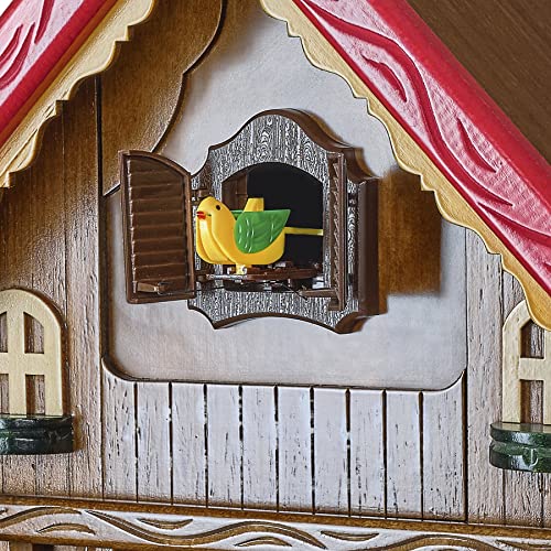 Timegear Cuckoo Clock With Night Mode And Quartz Movement In Traditional German Style #TOP4
