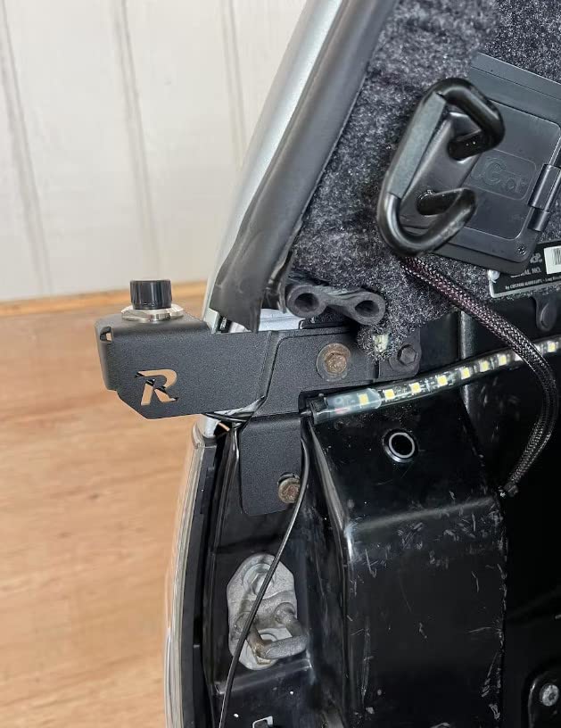 Image of Rago Fabrication CB Antenna Mount for 2005-2015 Toyota Tacoma 2nd Gen | Driver Side | Truck Bed Mounted | Pickup Truck Accessories | Made in The USA