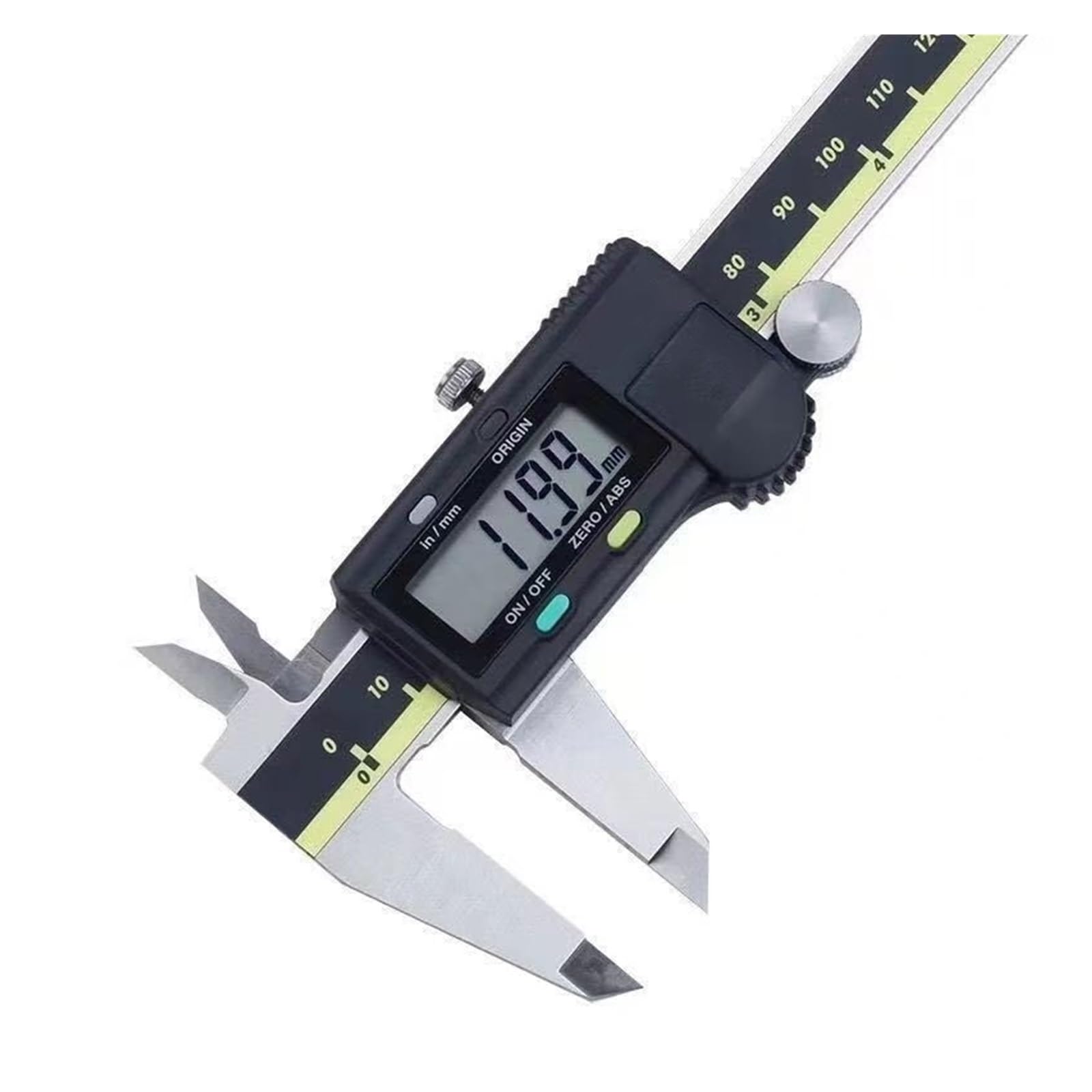 Calibrador Digital LCD 0-150mm 0-200mm 0-300mm 6in 8in 12 pulgadas calibradores electrónicos que miden herramientas de diámetro exterior(Size:0-300mm)