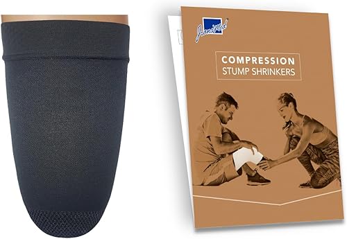 JianiMed Reductores protésicos de tocón de infrarrojo lejano - por encima de la rodilla, 13.8 in, calcetines de amputado, circulación sanguínea,