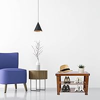 Vista 7 de GaRcan 2 Tier Shoes Rack Bench Multi- Layer Stackable Shoes Shelf Organizer Entryway Storage Bench Shoes Storage Stand for Hallway Bathroom Living