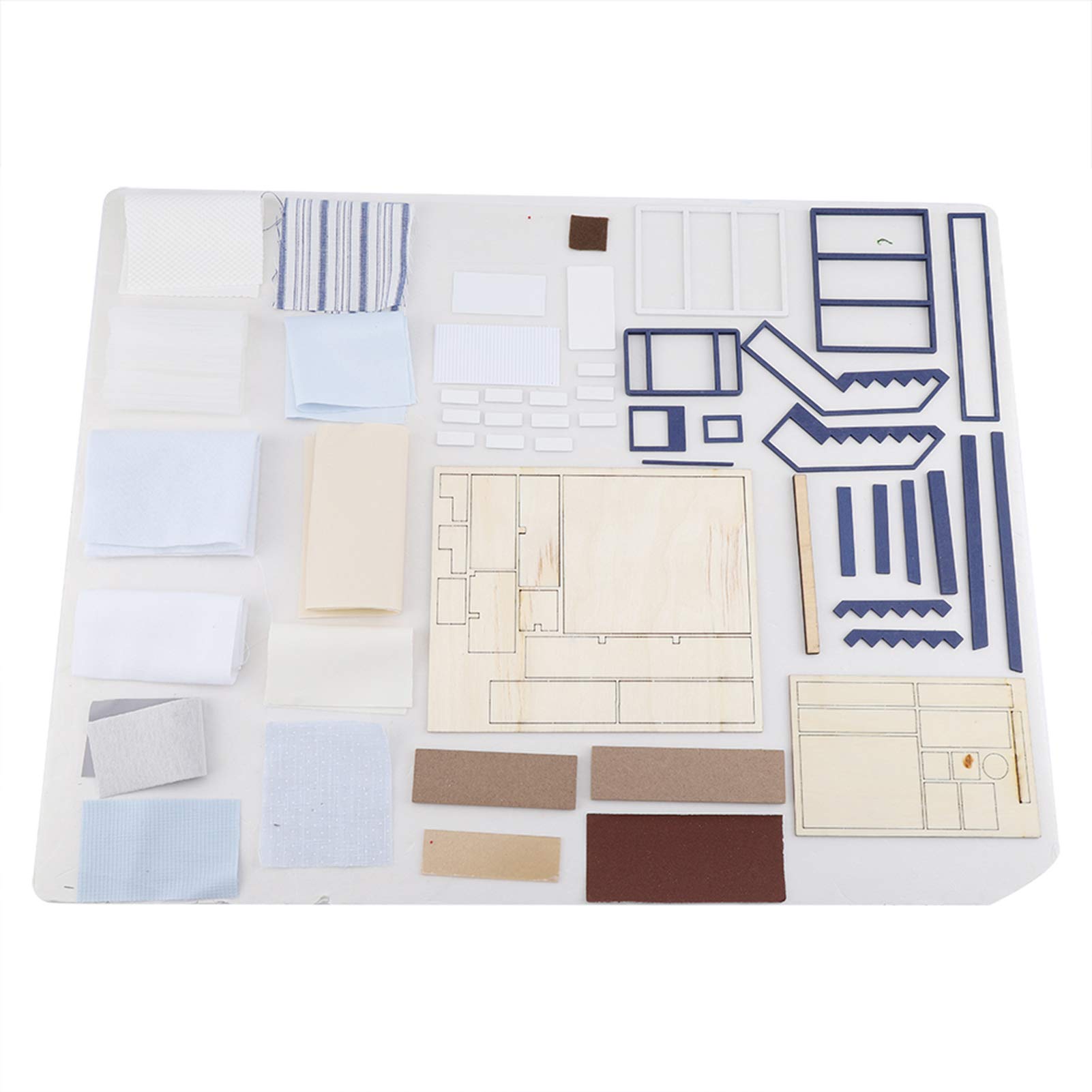 Modello di Puzzle 3D di Assemblaggio Fai-da-te di Casa in Legno in Miniatura con Luci a LED per Regalo di Decorazione Domestica (Appartamento del tempo)