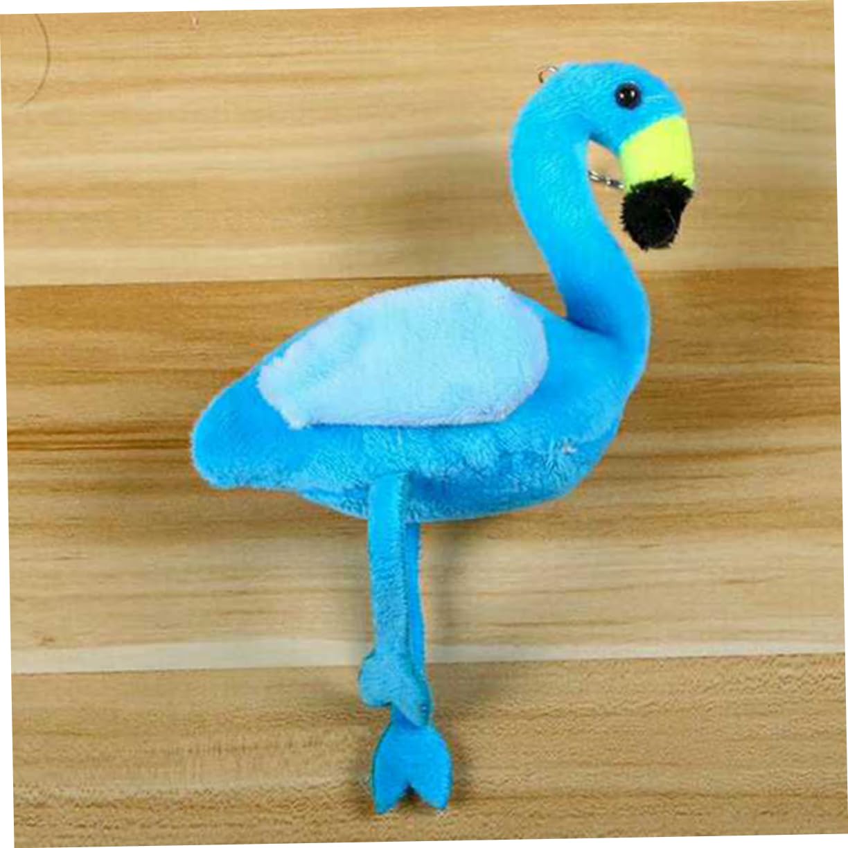 ibasenice 12 Piezas encantos Colgantes Tropicales Bandeja de Bola de Masa hervida Decoraciones de Pastel de niña Llavero Flamenco Regalo Creativo llaveros Dibujos Animados Colgante de Bolsa