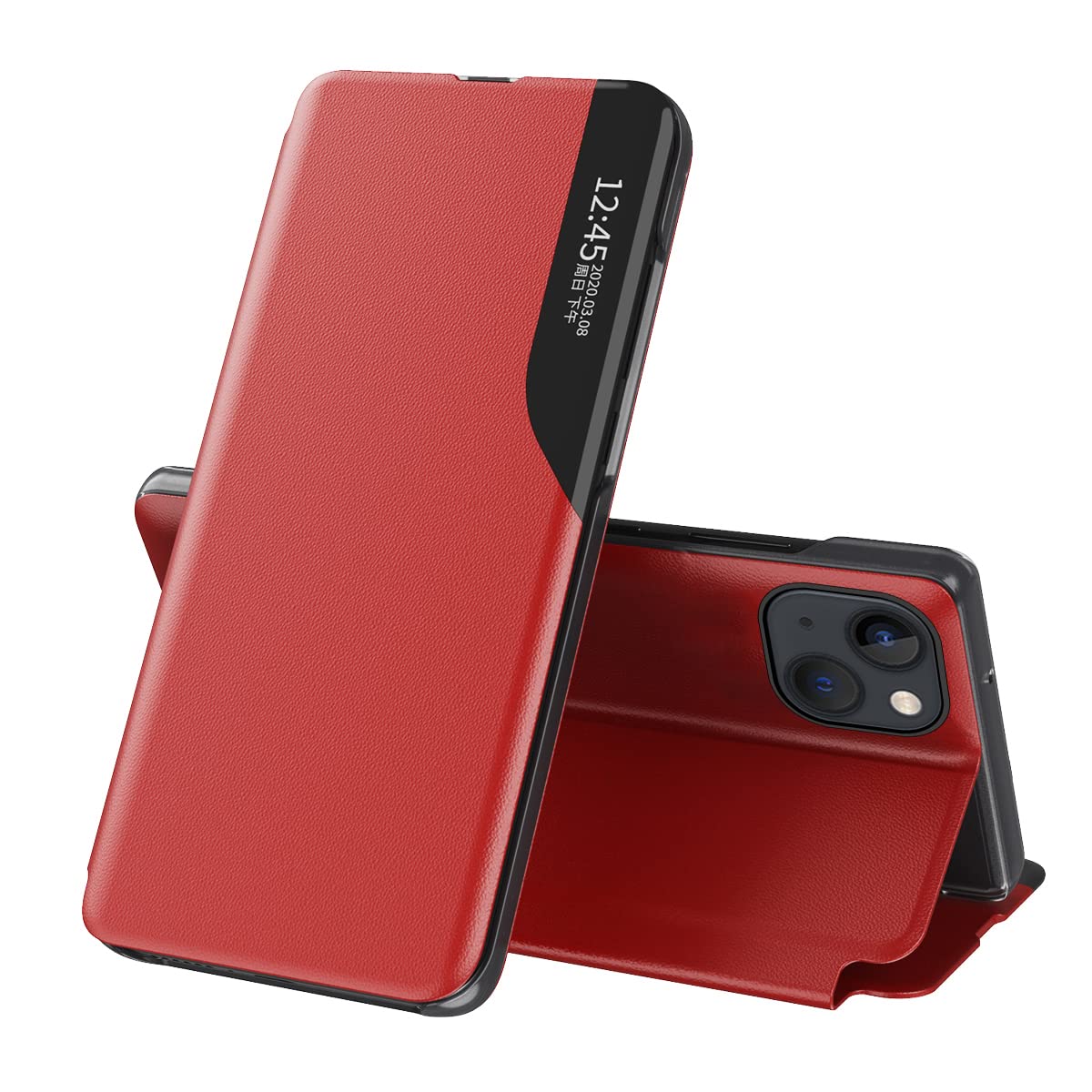 QIWEIQING Compatibile con Redmi Note 14 5G Custodia Specchio