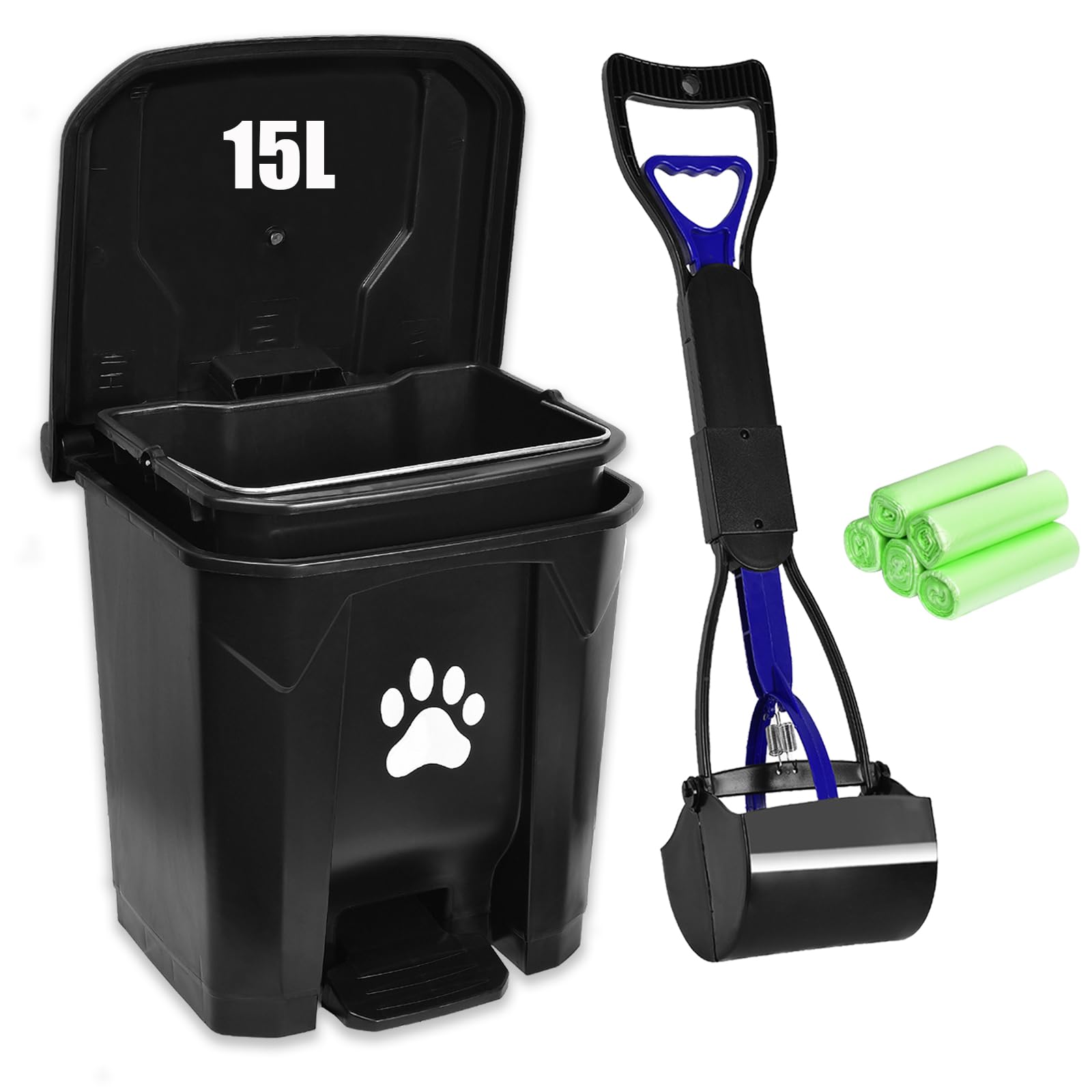 Hundekot Greifer Mit Teleskopgriff - Hygienisch & Faltbar Für Unterwegs