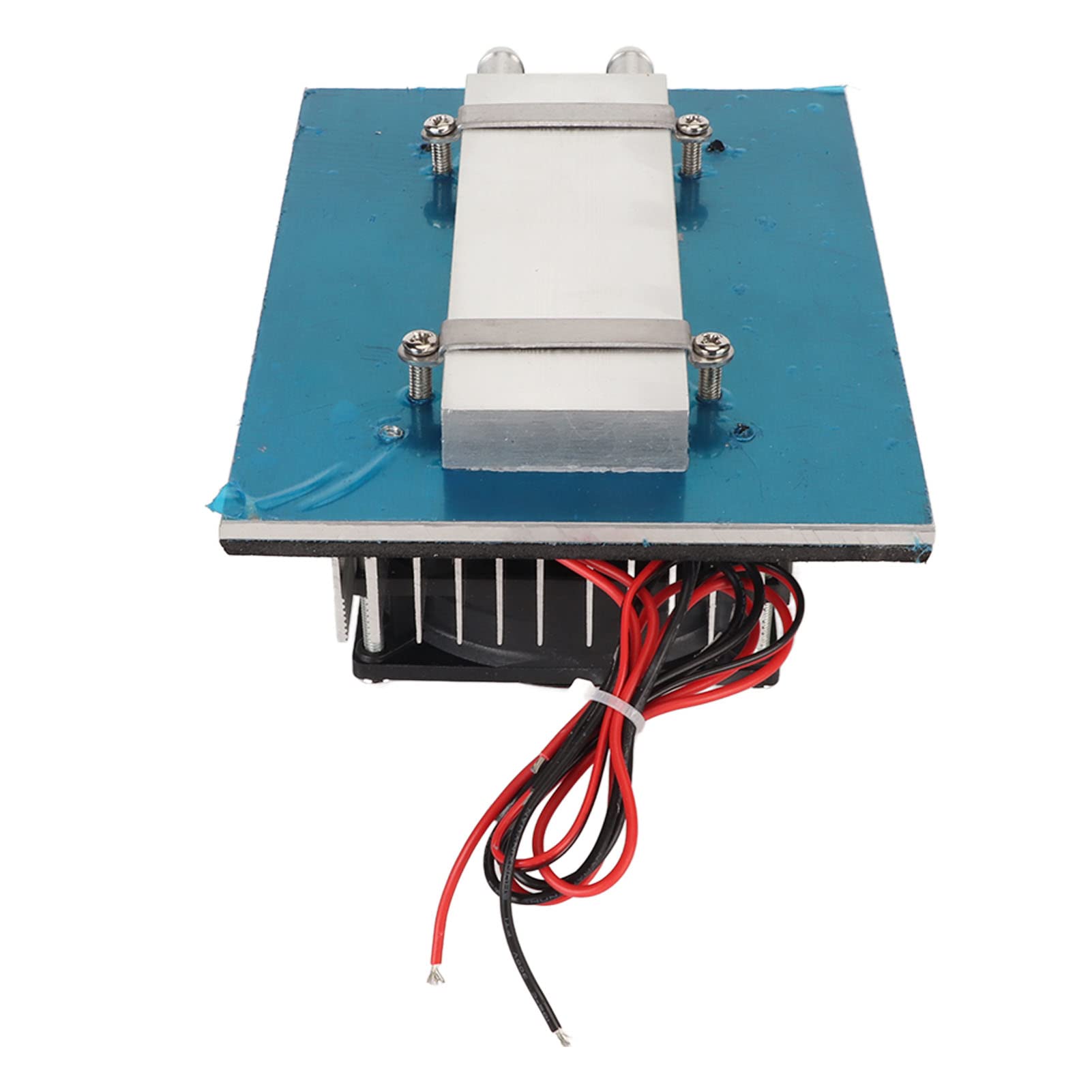 Chrees Ventola di Raffreddamento Peltier, Dispositivo di Raffreddamento a Semiconduttore in Lega di Alluminio da 12 V 120 W con Design Silenzioso Salvaspazio, per Scatola per Tablet per