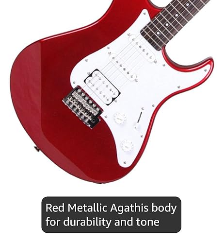 Amazon.com: Yamaha PAC012 - Red Metallic 6-string Electric Guitar