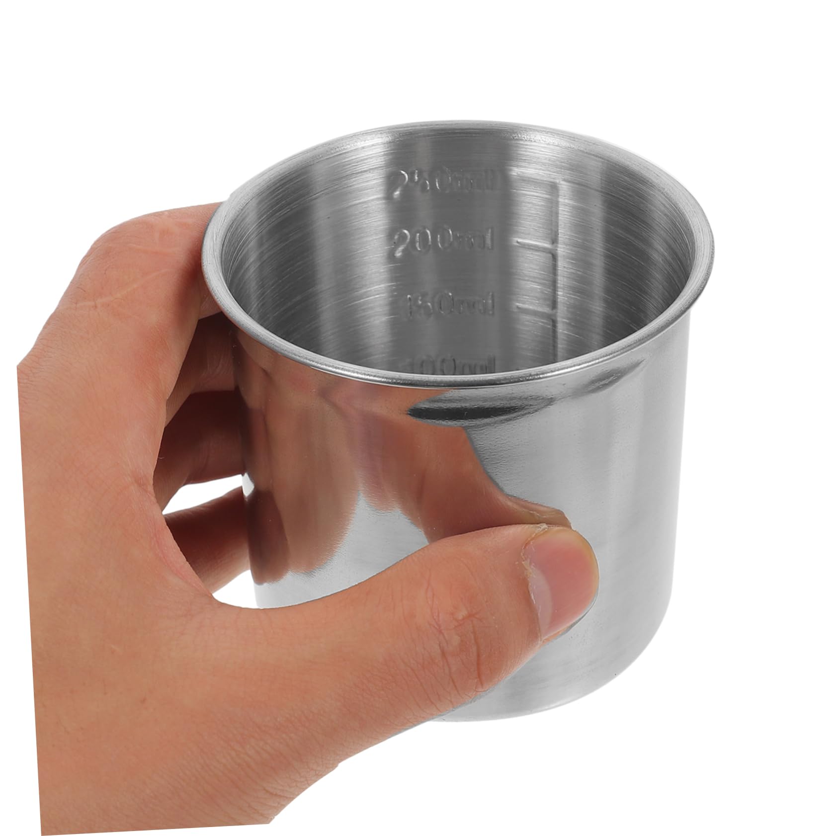 3piezas Vaso Medidor De Inoxidable Con Doble Recipiente De Almacenamiento Multifuncional Para Cocina Contenedor Para Ingredientes Con Precisamente
