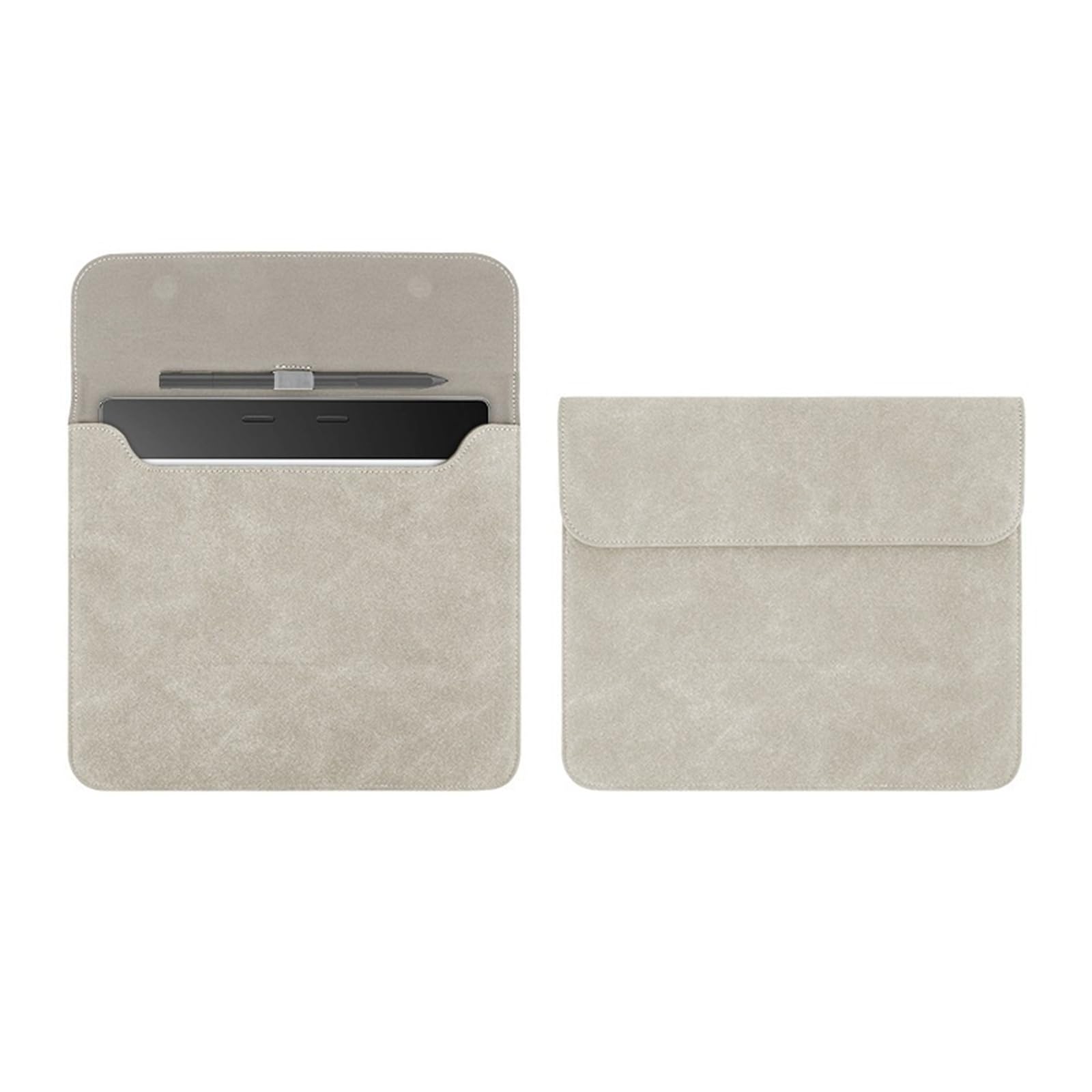 Compatible with Boox Note Air5 C 10.3 Inch Tablet eBook Slim Magnetic Sleeve Pouch with Stylus Pen Slot