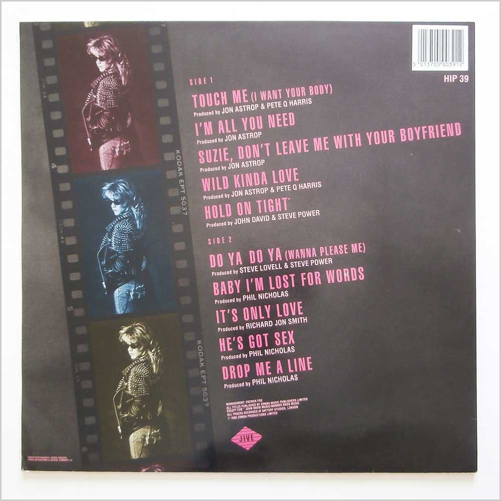 Touch me (1986) [Vinyl LP]