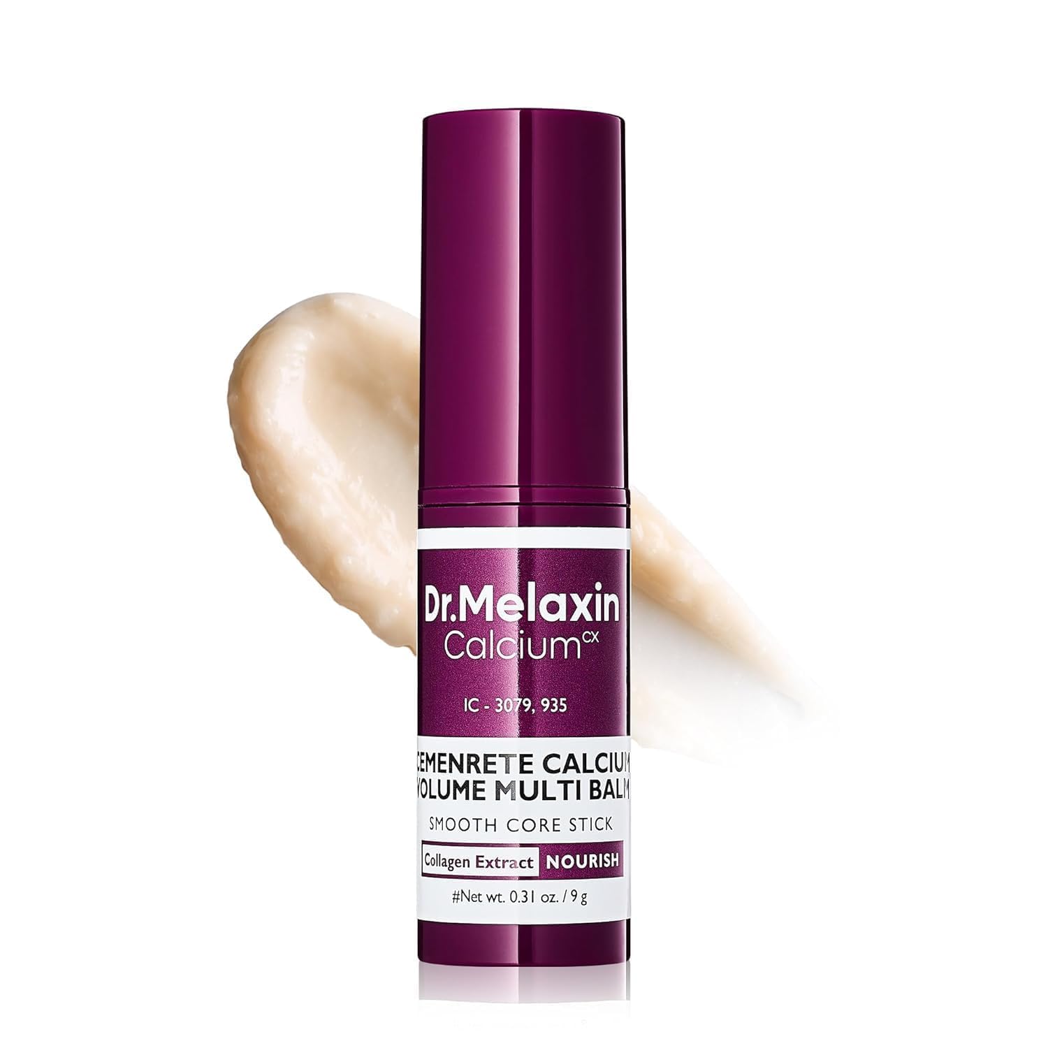 Dr.Melaxin Calcium Multi Balm Stick 9g Collagen & Elastin Wrinkle Care for Under Eye, Neck & Face Korean Skin Care Anti Aging Moisturizing Balm Stick for Fine Lines & Dry Skin-image-49