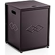 Garvee Propane Metal Tank Cover Table 16-inch for Gas Fire Pits, Hides Any Standard 20lb Propane Tanks, Hideaway Table with Side Handles
