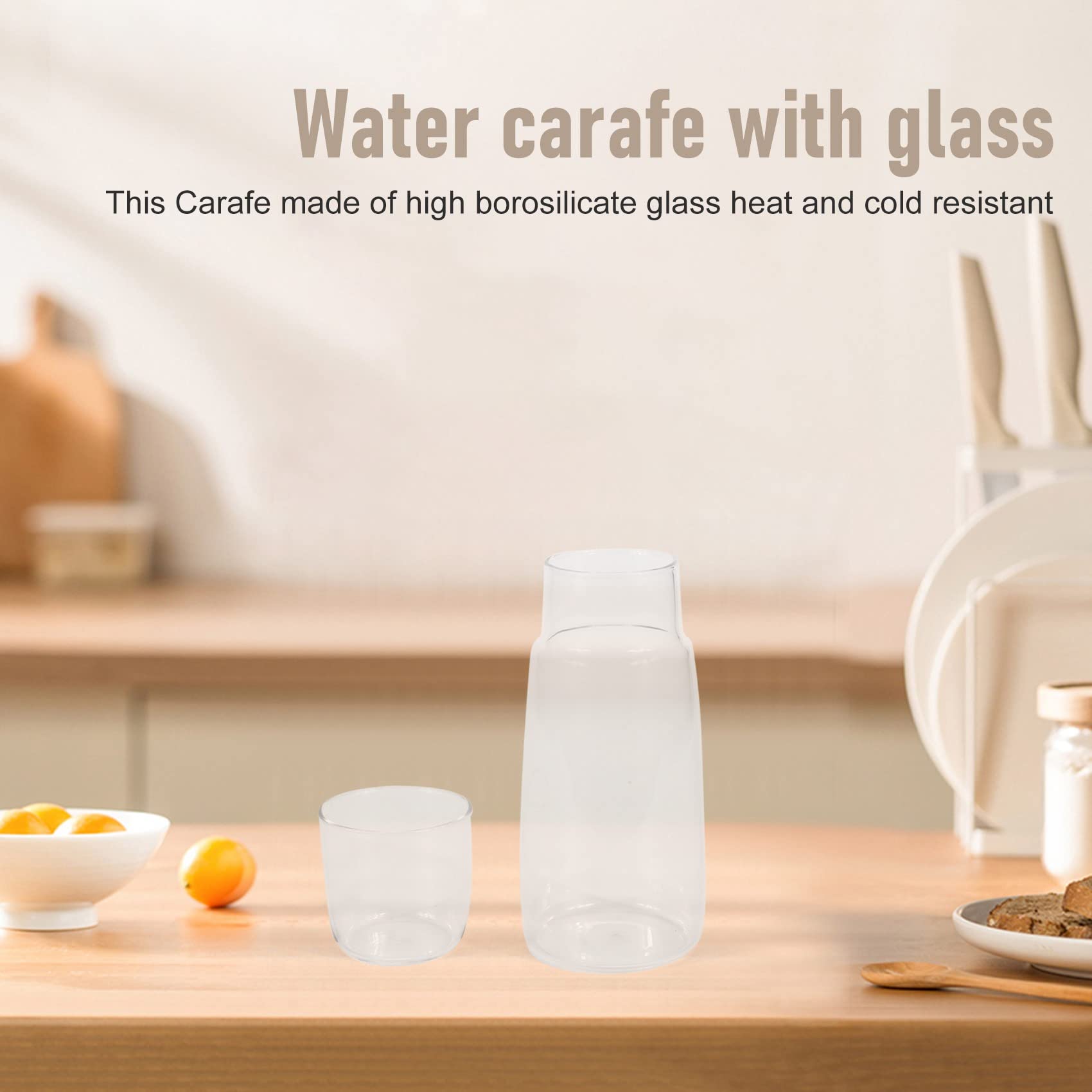 Carafe À Eau De Chevet Et Verre - Carafe À Eau De Chevet En Verre Avec Carafe À Eau De Chevet Et Verre - Carafe À Eau De Chevet En Verre Avec